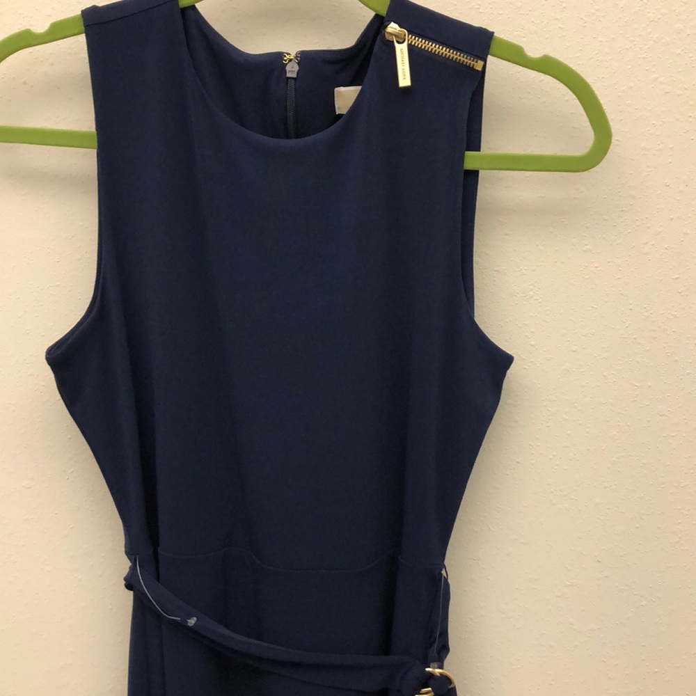 MICHAEL Michael Kors Size S Navy Sleeveless Dress